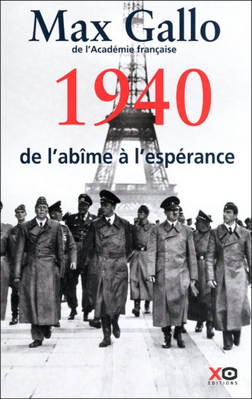 Couverture actuelle de 1940-De l'abîme a l'espérance