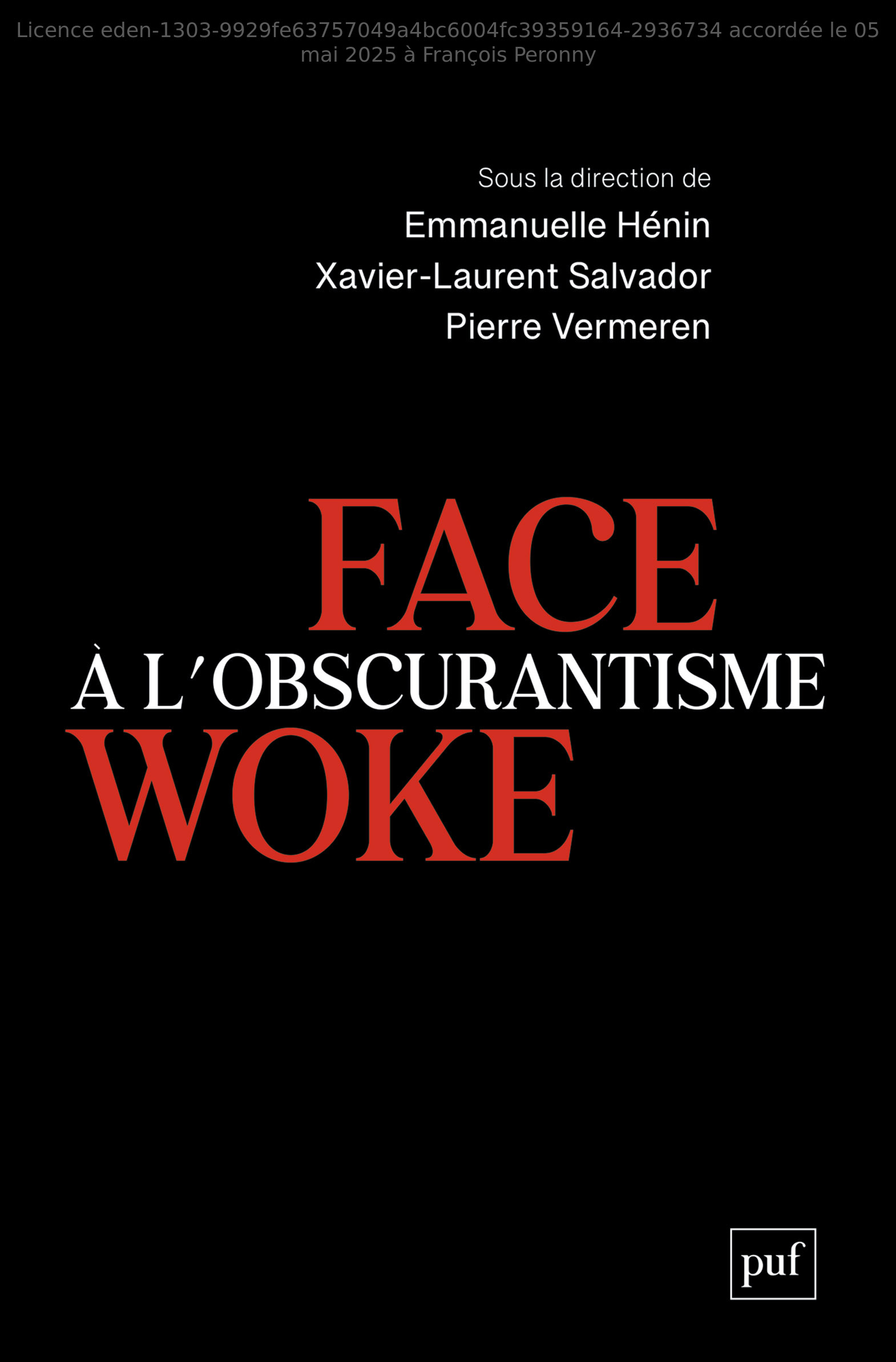 Couverture actuelle de Face à l’obscurantisme woke