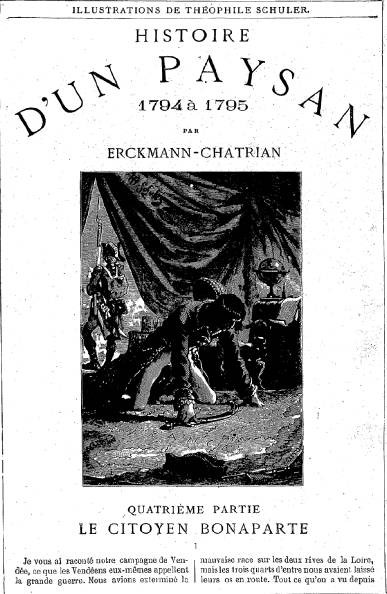 Couverture actuelle de Histoire d'un paysan - 1794 à 1795 - Le Citoyen Bonaparte