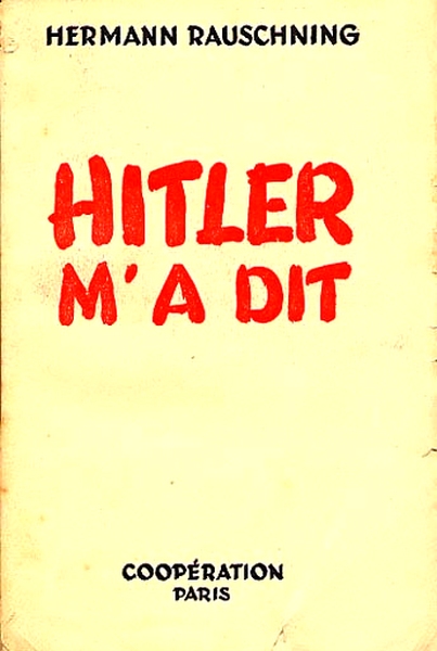 Couverture actuelle de Hitler m'a dit