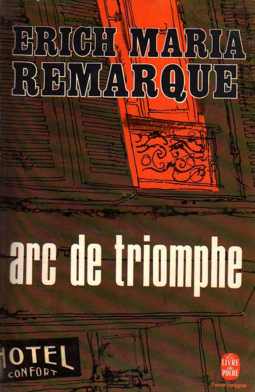 Couverture actuelle de L'arc de triomphe