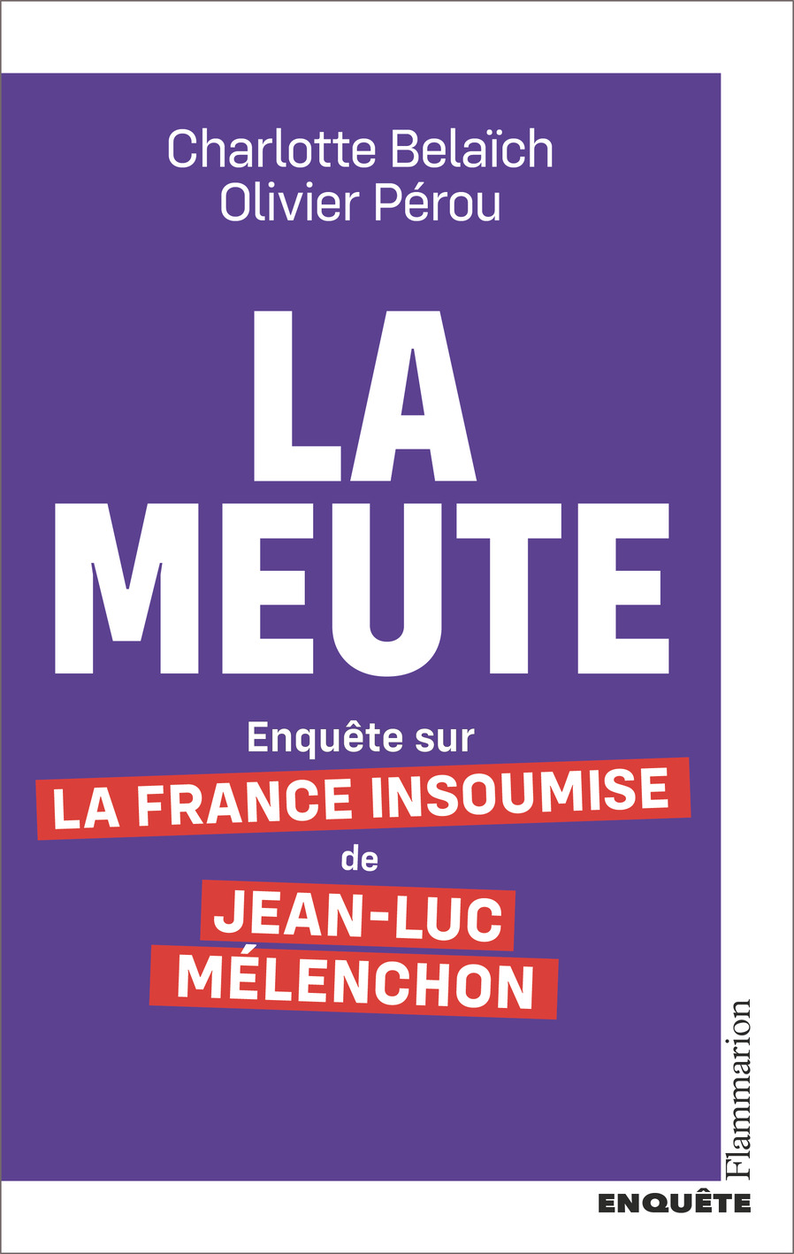 Couverture actuelle de La Meute