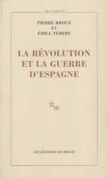 Couverture actuelle de La Révolution et la Guerre d’Espagne