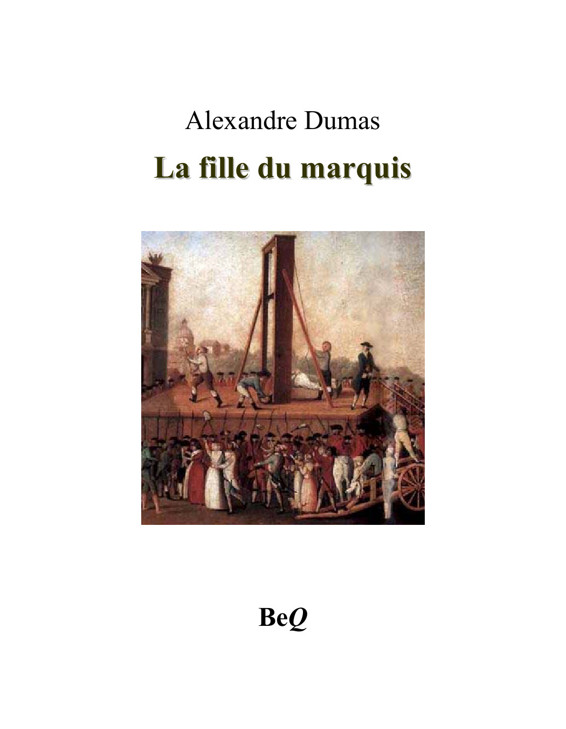 Couverture actuelle de La fille du marquis 1