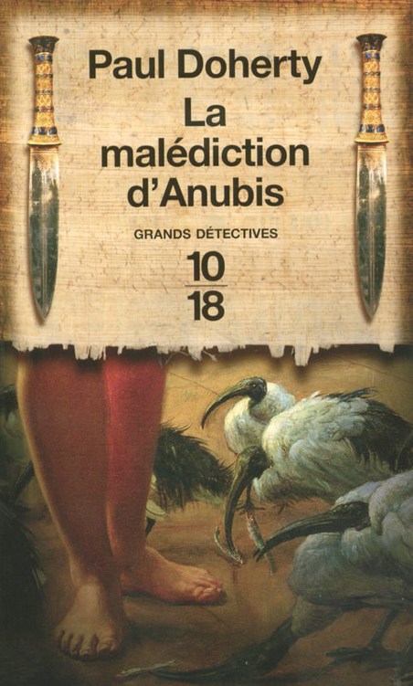 Couverture actuelle de La malédiction d'Anubis