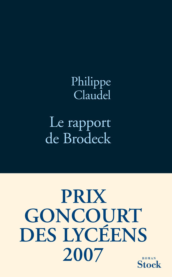 Couverture actuelle de Le rapport de Brodeck