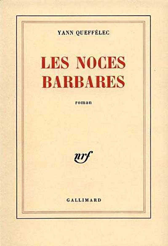 Couverture actuelle de Les Noces barbares