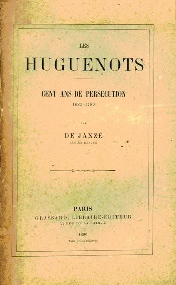 Couverture actuelle de Les huguenots - Cent ans de persécutions 1685-1789