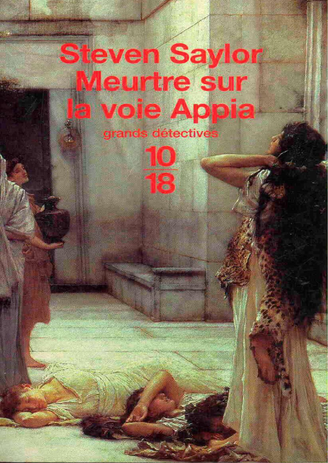 Couverture actuelle de Meurtre sur la voie Appia